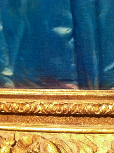 Detail of "Princesse de Broglie by Ingres