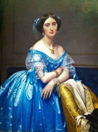 "Princesse de Broglie" by Jean-Auguste-Dominique Ingres
